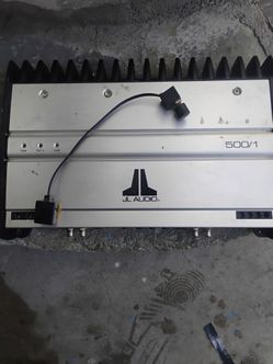 Jl audio 500/1 amplifier
