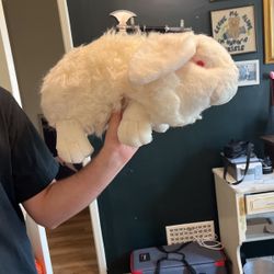 Albino Rabbit Plushie