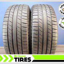 2 MICHELIN DEFENDER 2 XL 235/55R19 USED TIRES  LIKE NEW 9.6/32 TREAD 2355519 105H * PRODUCTION  YEAR 2023 * INSTALLATION INCLUDED *