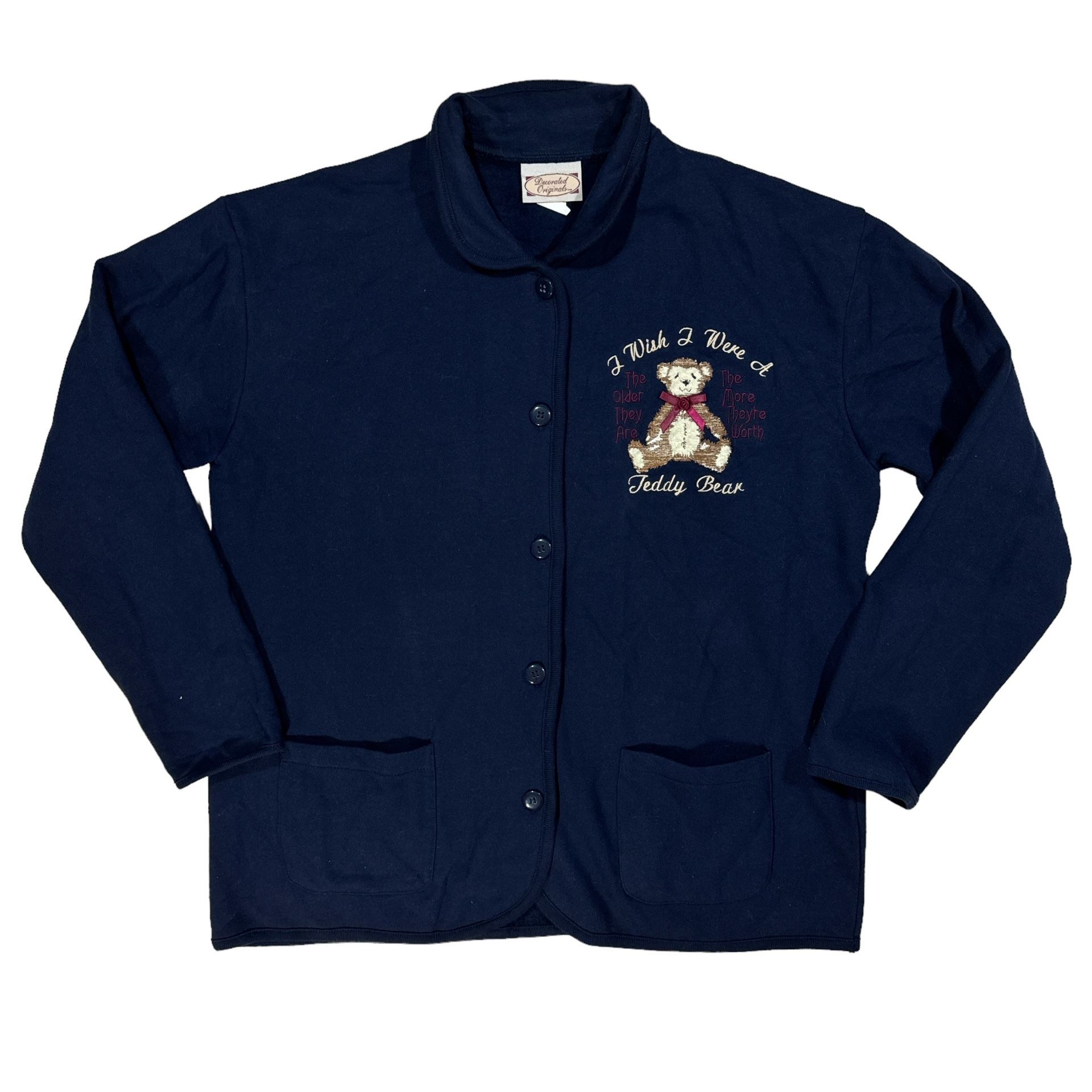 Vintage Teddy Bear Cardigan