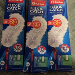 O-cedar Flex And Catch Heavy Duty Dusting Kits (3 Packs) (brand New)