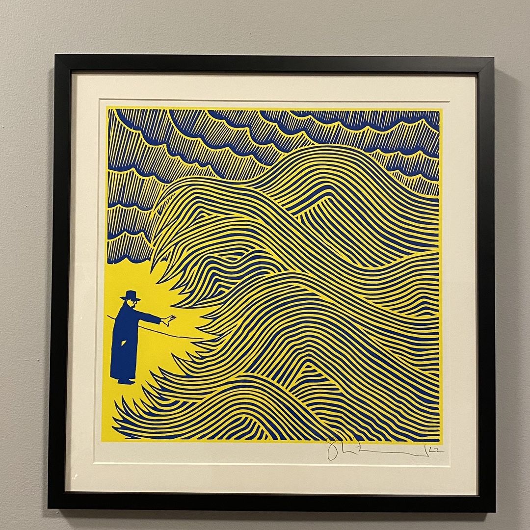 Stanley Donwood PAX Screen Print Radiohead Thom Yorke The Eraser 