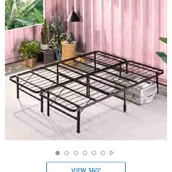 Queen Zinus 14' Platform Bed Frame