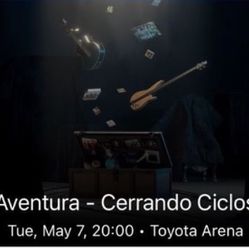 5 tickets to AVentura Concert Available 