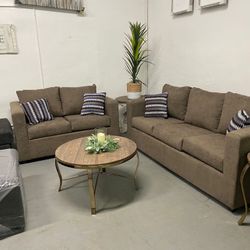 Light Brown Sofá And Loveseat ¡¡BRAND NEW!! 