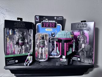 Star Wars Mandalorian/Boba Fett figures