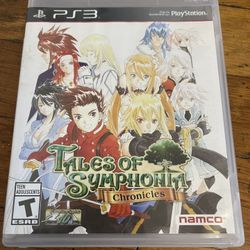 Tales of Symphonia: Chronicles (Sony PlayStation 3, 2014) PS3 Used Condition