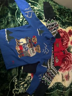 Polo teddy bear winter knit