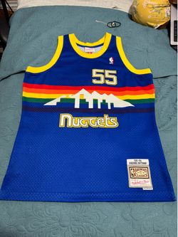 Dikembe Mutombo Denver Nuggets 1991-92 Royal Authentic Swingman Jersey