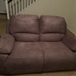 Like New Reclining Love Seat Free 