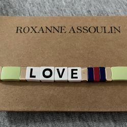 NEW ROXANNE ASSOULIN LOVE BRACELET 