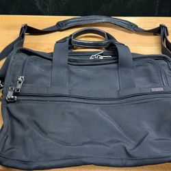 Tumi Black Ballistic Nylon Laptop Briefcase