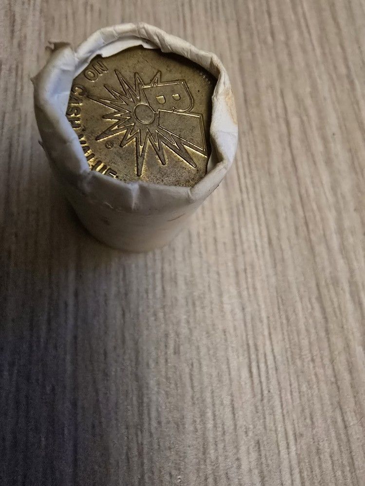 Boomers Arcade Roll Of Tokens