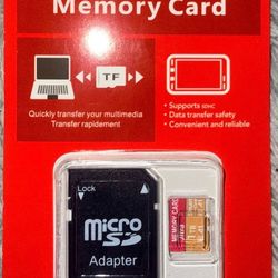 Brand New 1TB microSD Memory Card w/ SD Adapter – Sealed