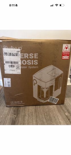 NOB Bluevua RO100ROPOT-UV Reverse Osmosis Countertop Water Filter Missing Cover