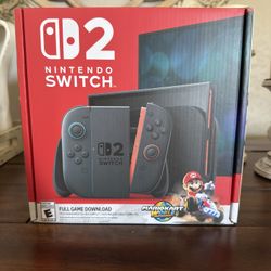 Nintendo Switch 2 Mario kart Bundle 