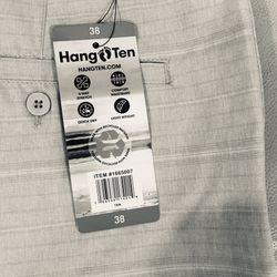 Hang Ten Gray Lightweight Shorts 36 NWT