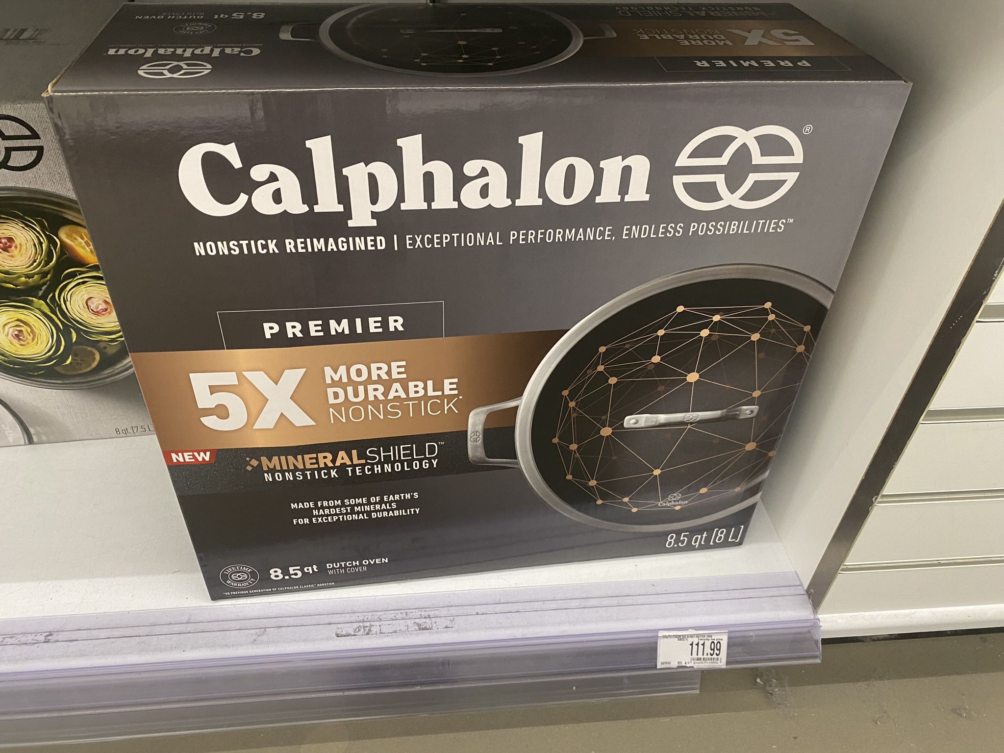 Calphalon Premier Hard-Anodized Nonstick 8.5-Quart Dutch Oven with Lid - New in Box!