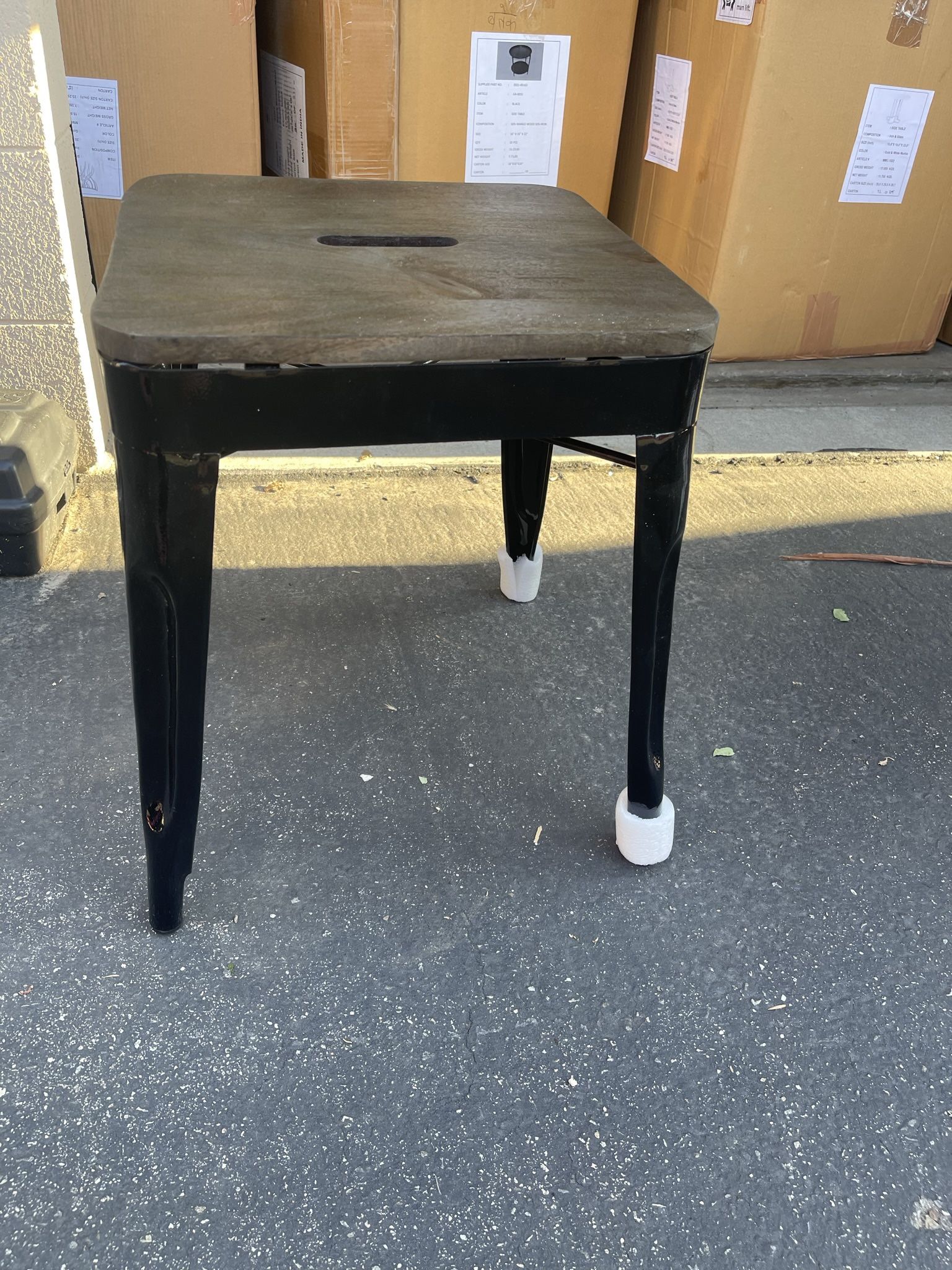 $15 Side Tables Also Can Be Used As Small Stools