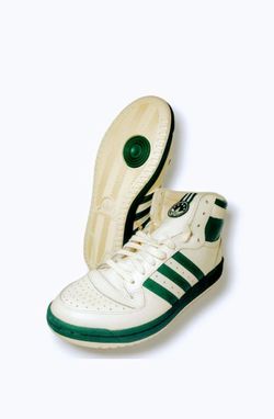 Adidas Originals TOP TEN RB IF7812 Off White/Dark Green SHOES size 9 NWT