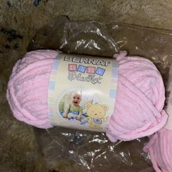 Bernat Baby Blanket Yarn (Pink)