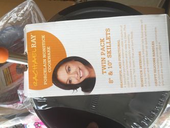 Rachel Ray twin skillets 8 and 10 inch