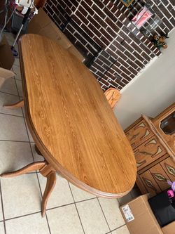 Table and chairs