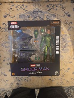 Marvel Legends Spider-Man No Way home green goblin.