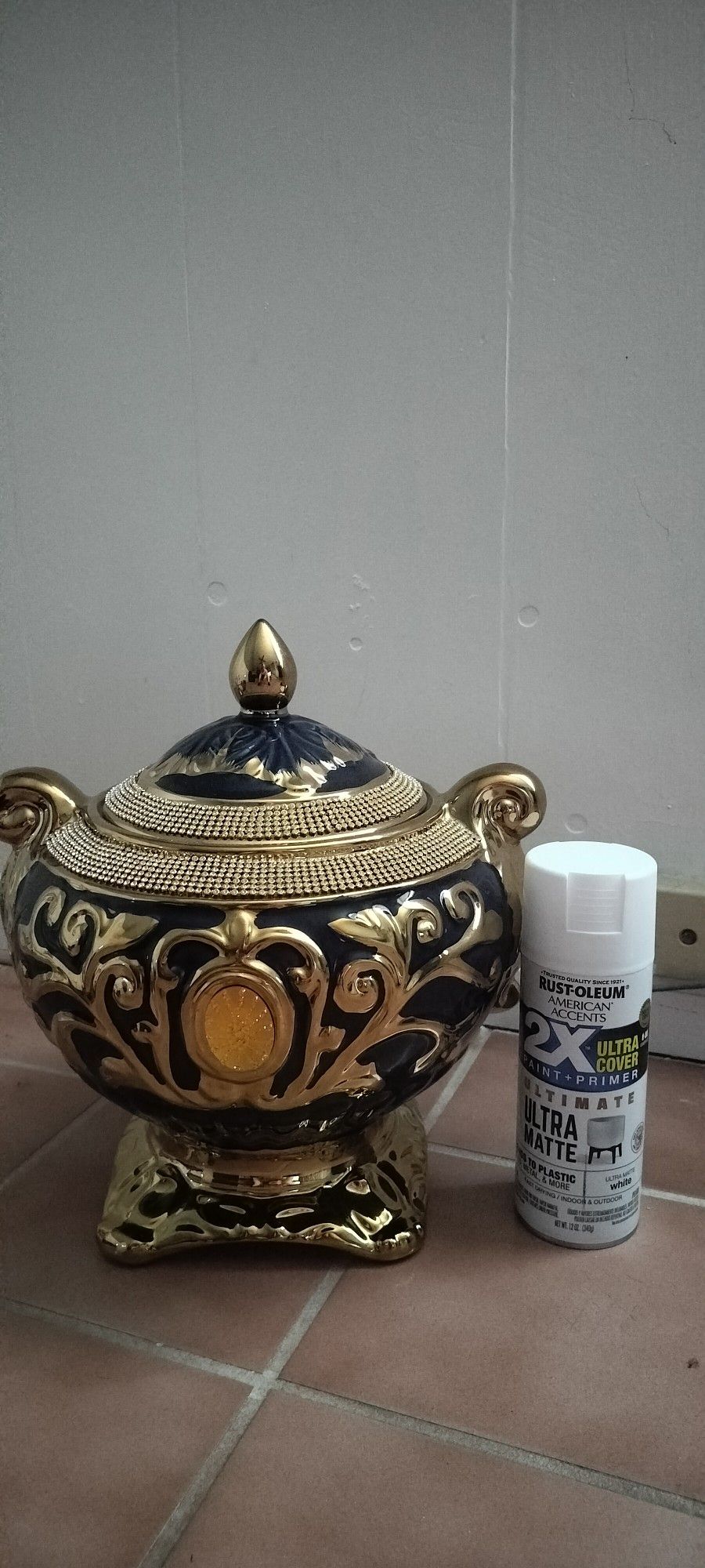 Ornamented Serving Bowl