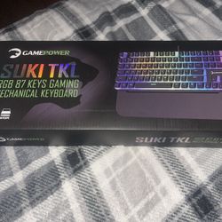 Mechanical Tkl Black Switch Keyborad 