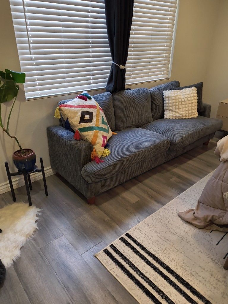 New Grey Couch