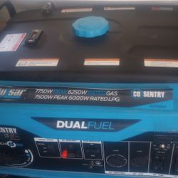Dual Fuel Generator 7750watt