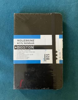 MOLESKINE City Notebook/Journal Boston Edition