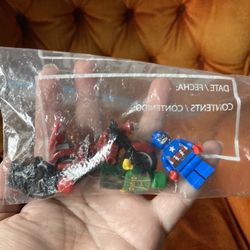 LEGO #76017 Marvel Super Heroes - Captain America vs. Hydra Mini Figures (read The Description)