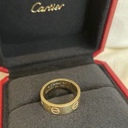 Cartier Ring 18K Gold 
