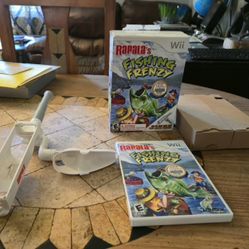 Rapala's Fishing Frenzy Wii Game with Rod & Reel Combo
