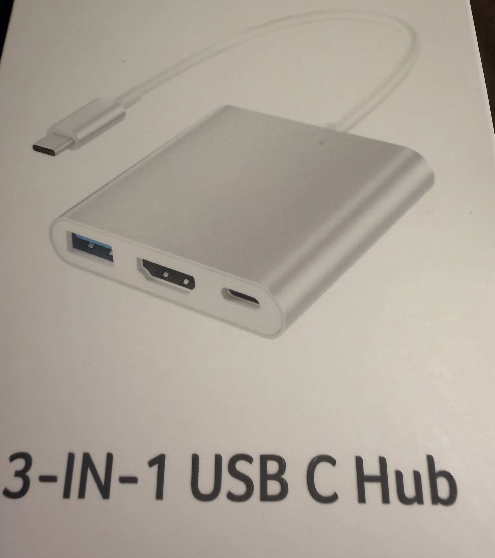 3-IN-1 USB-C HUB