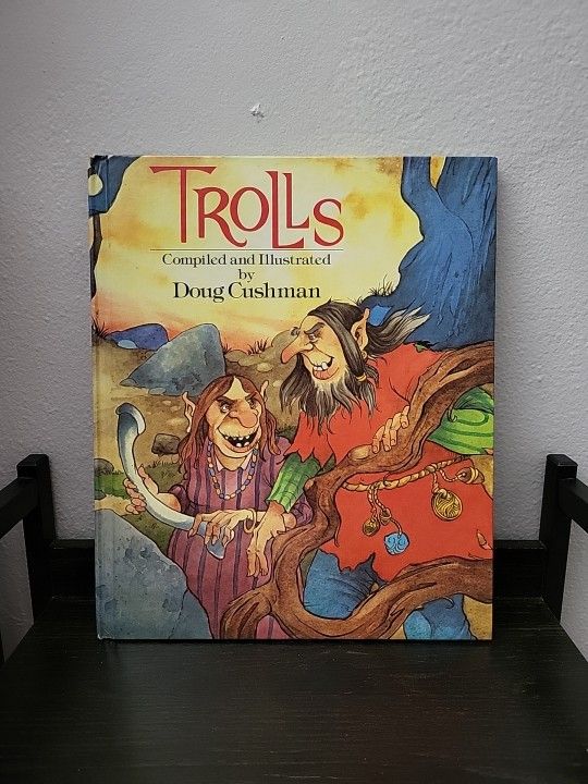 Vintage 1981 "Trolls" Hardcover by Doug Cushman, Platt & Munk