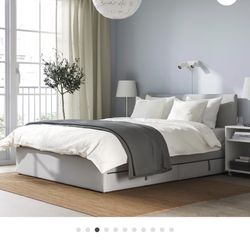 IKEA Bed Frame With Drawers Brand New 