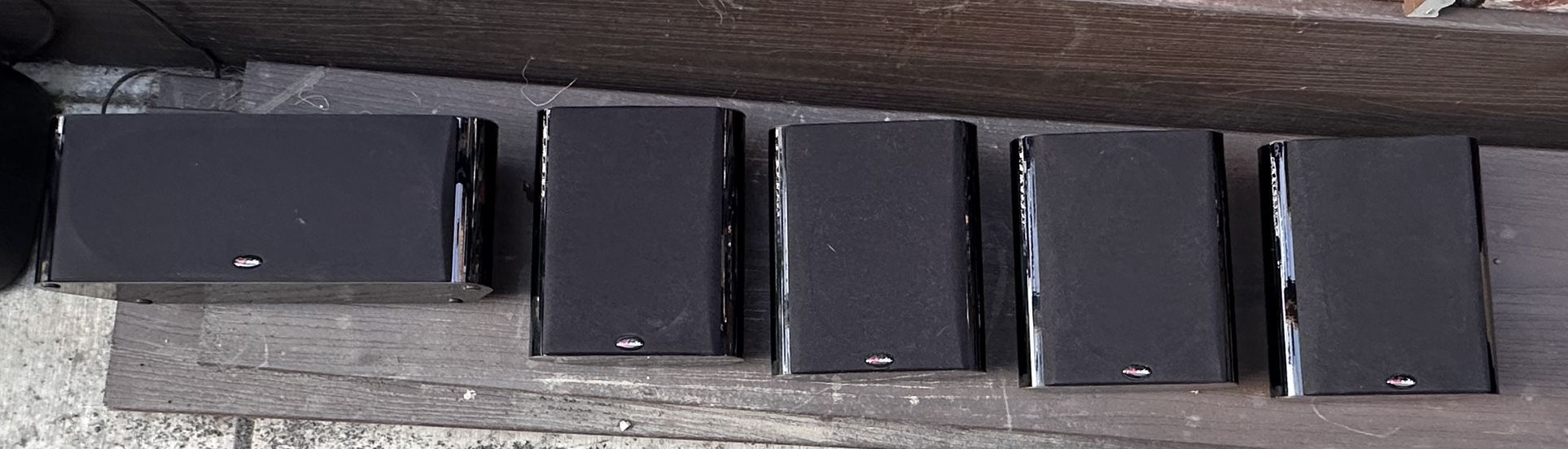 Polk Audio M3300/3600C surround sound speakers