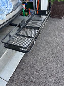 Fold up car rack