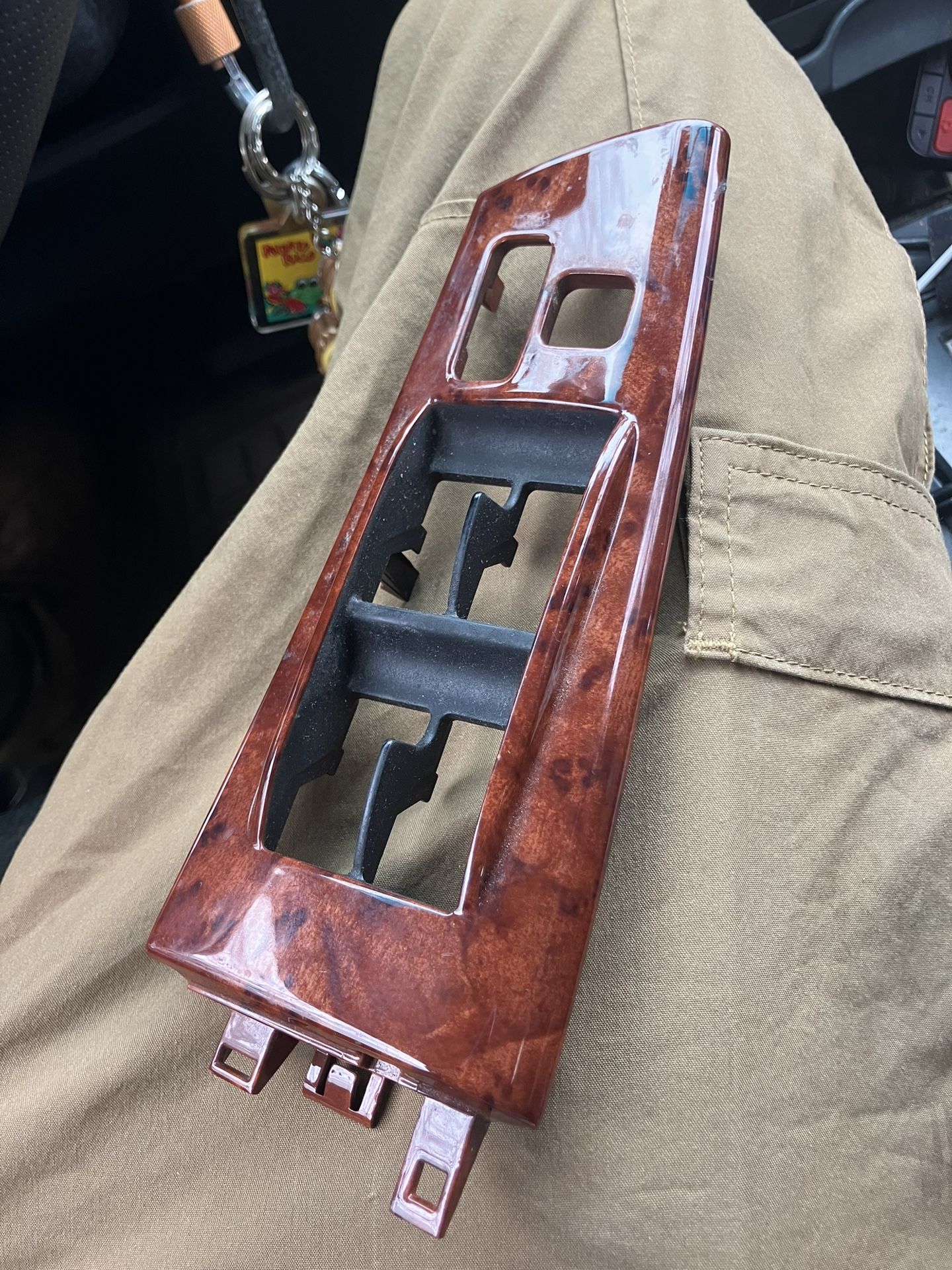 Decorative Power Window Wooden Cover