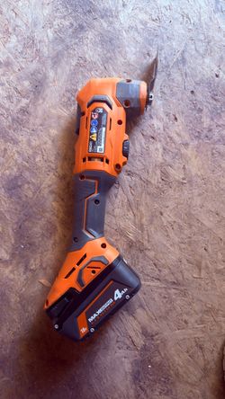 Ridgid 18V Cordless Oscillating Multi-Tool