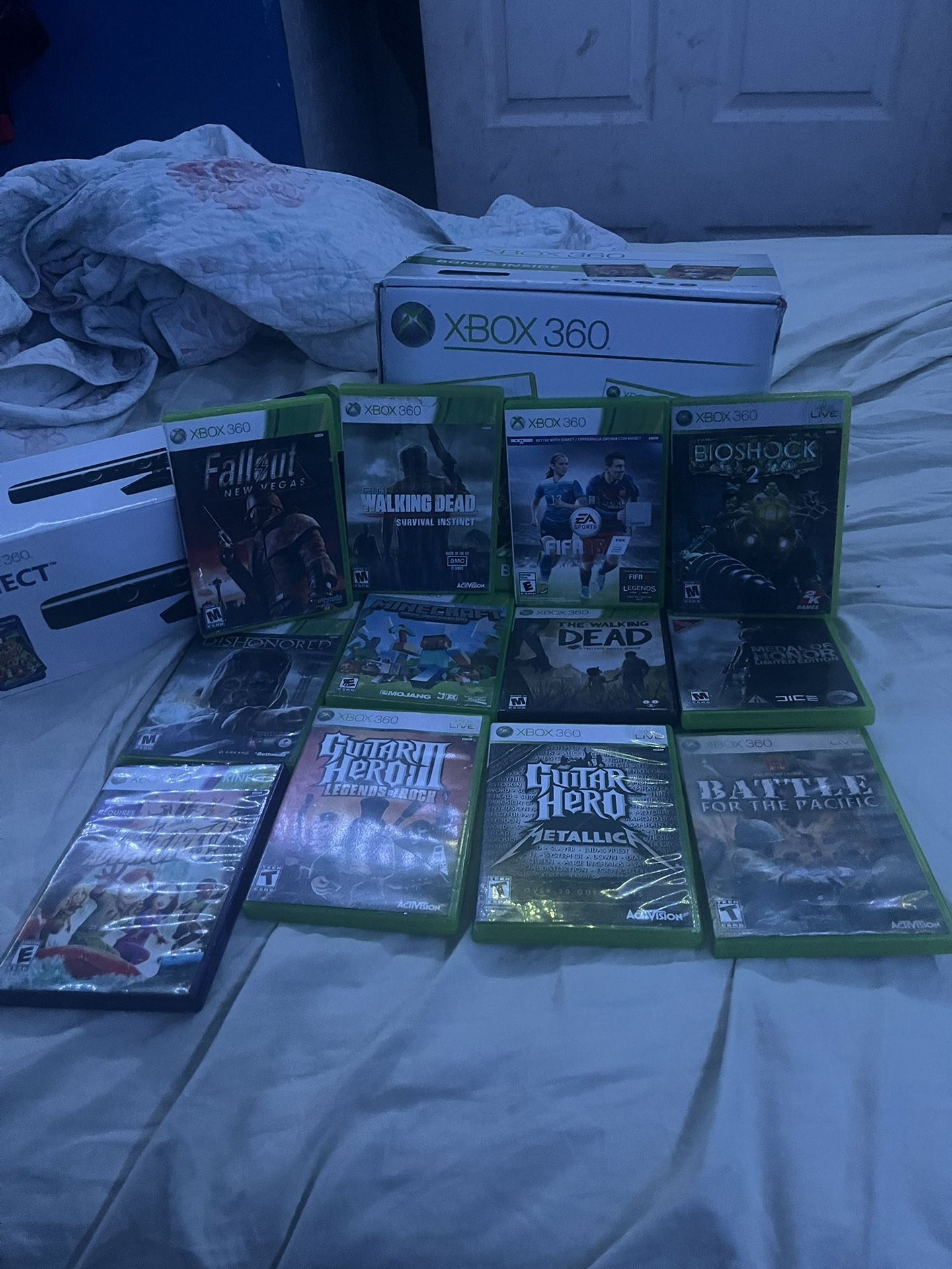 Xbox 360 With 12 Games