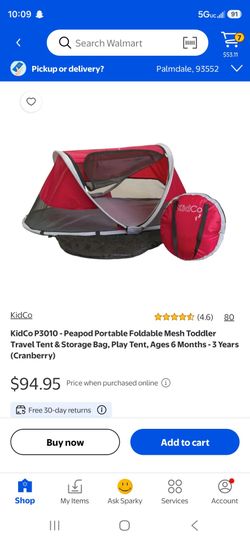 Kidco portable travel tent