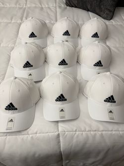 White Adidas Hats