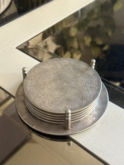 Vintage Silver Coasters