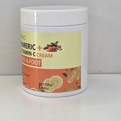 NEW HANDS & FOOT  CREAM W/ TURMERIC/ VITAMIN C