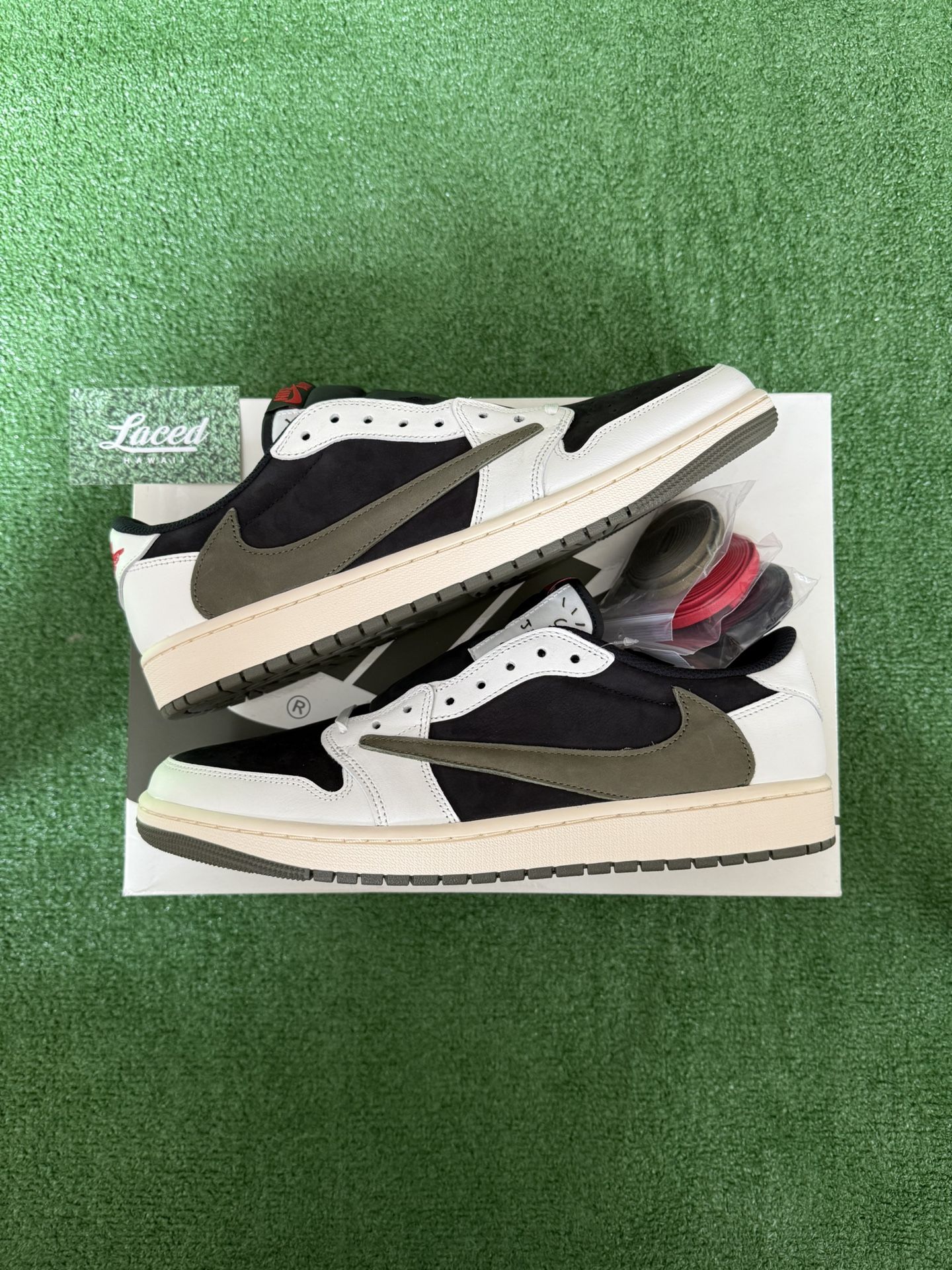 DS Air Jordan 1 Low Travis Scott OG Olive π«