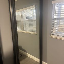 Mirror. LARGE ,Can Be Hung Horizontal Or Vertical.
